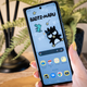 A photo of a person holding the Galaxy Z Fold 4